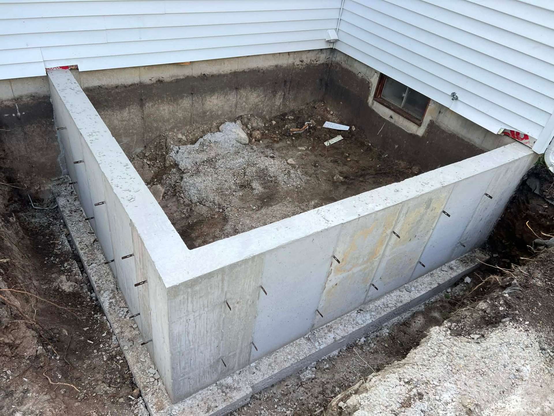 Residential concrete project in Fond du Lac by Kuphal Concrete