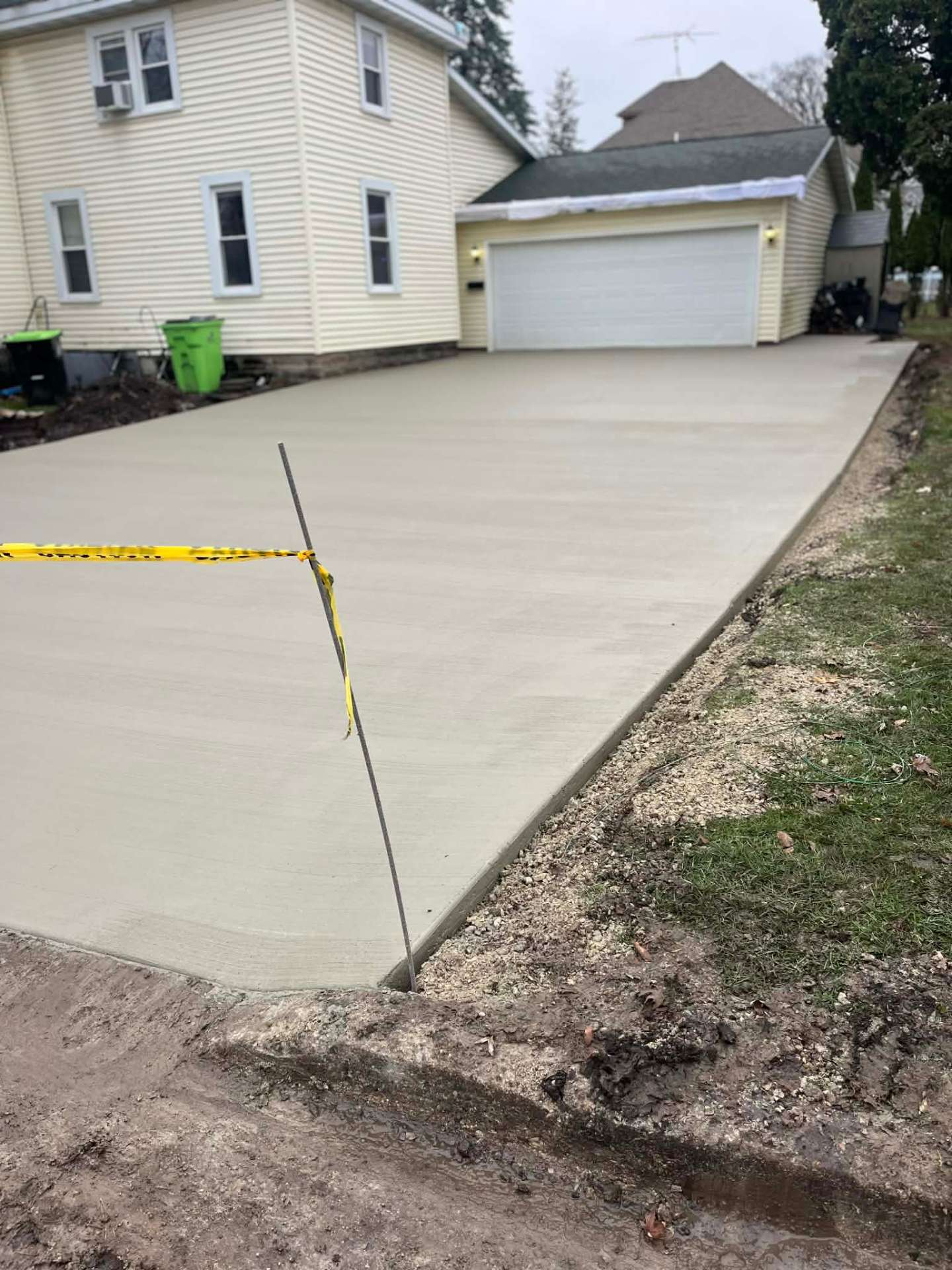 Completed concrete work in Fairwater by Kuphal Concrete